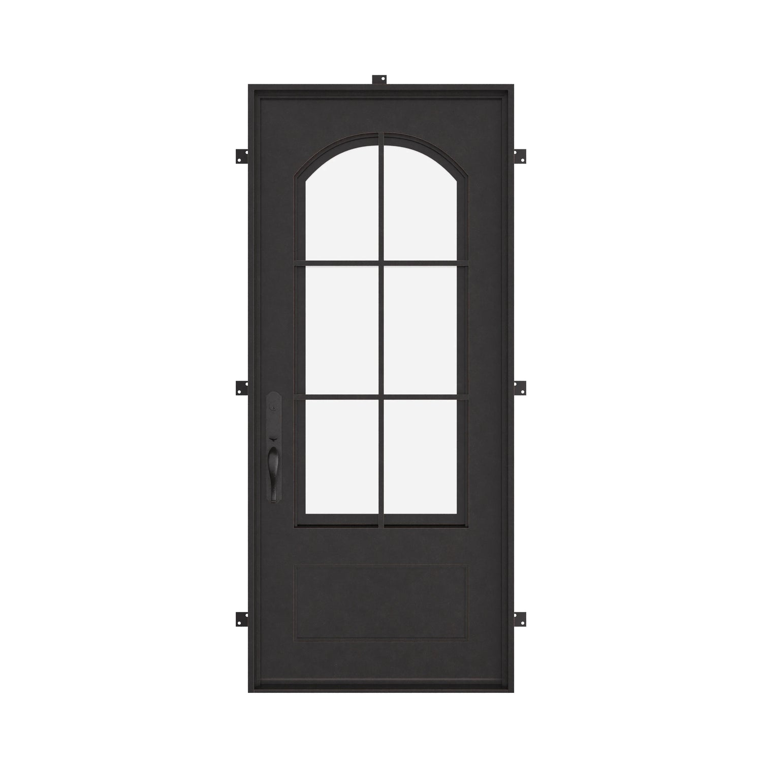 Bristol with Thermal Break - Single Flat | Standard Sizes by Pinky’s Iron Doors — home doors, view 1