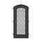 DNA' Door with Thermal Break - Single Arch | Standard Sizes by Pinky’s Iron Doors — home doors, view 1