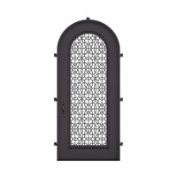 DNA' Door with Thermal Break - Single Full Arch | Standard Sizes by Pinky’s Iron Doors — home doors, view 1
