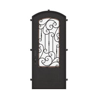 Golden Gate with Thermal Break - Single Arch | Standard Sizes by Pinky’s Iron Doors — home doors, view 1