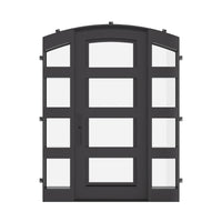 Knox with Thermal Break and Side Windows - Single Arch by Pinky’s Iron Doors — home doors, view 1