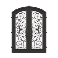 Miracle - Double Arch | Standard Sizes by Pinky’s Iron Doors — home doors, view 1