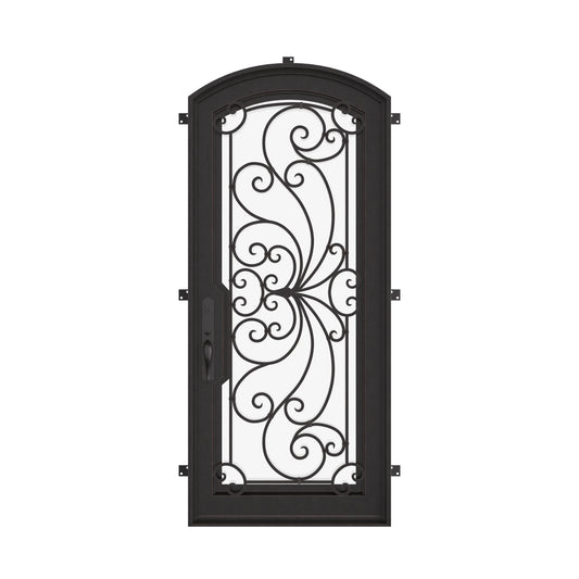 Miracle with Thermal Break - Single Flat by Pinky’s Iron Doors — home doors, view 1