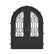 New York radius top iron door thermally broken.
