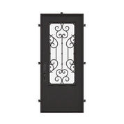 New York thermally broken flat top metal door.