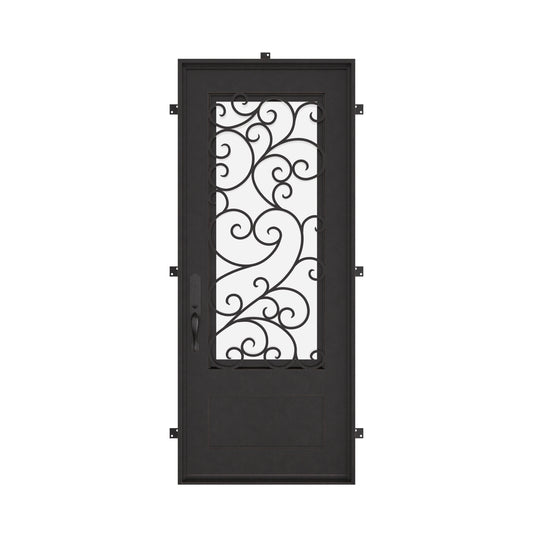 Story with Thermal Break - Single Flat | Standard Sizes by Pinky’s Iron Doors — home doors, view 1