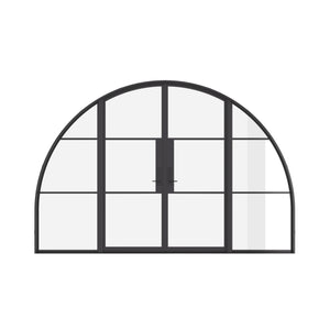 Air 4 Wide with Thermal Break and Side Windows - Double Full Arch | Standard Sizes