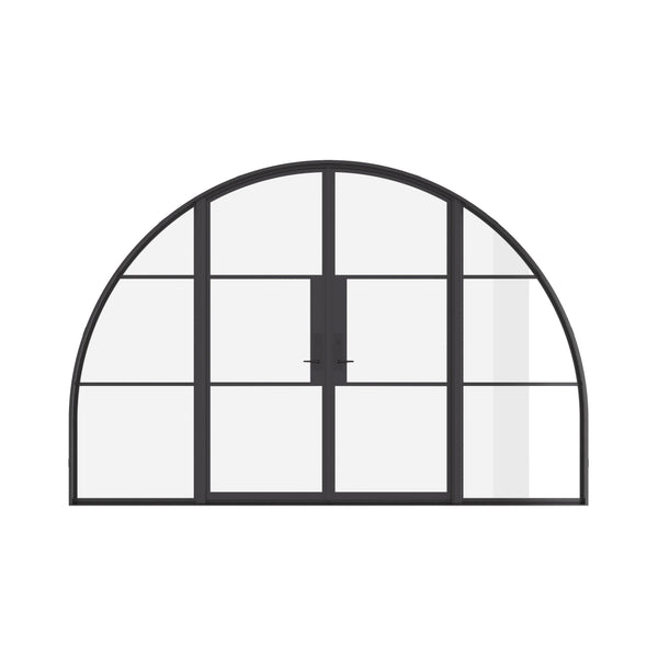 Air 4 Wide with Thermal Break and Side Windows - Double Full Arch | Standard Sizes