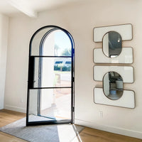 Air 4 with Thermal Break - Single Full Arch by Pinky’s Iron Doors — home doors, view 10