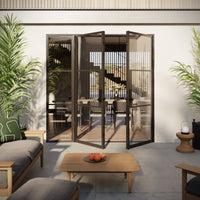 Air 4 with Thermal Break and Left Side Window - Double Flat | Standard Sizes