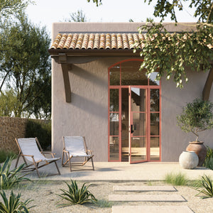 Air 4 with Side Windows and Arch Top Window - Single Flat | Standard Sizes