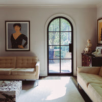 Air 5 with Thermal Break - Single Full Arch | Standard Sizes by Pinky’s Iron Doors — home doors, view 2