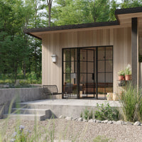 Air 5 with Side Windows - Single Flat Pre-Sale | Arriving: 01-06-2026 by Pinky’s Iron Doors — home doors, view 2