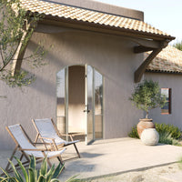 Air Grand with Side Windows - Single Arch | Standard Sizes by Pinky’s Iron Doors — home doors, view 2