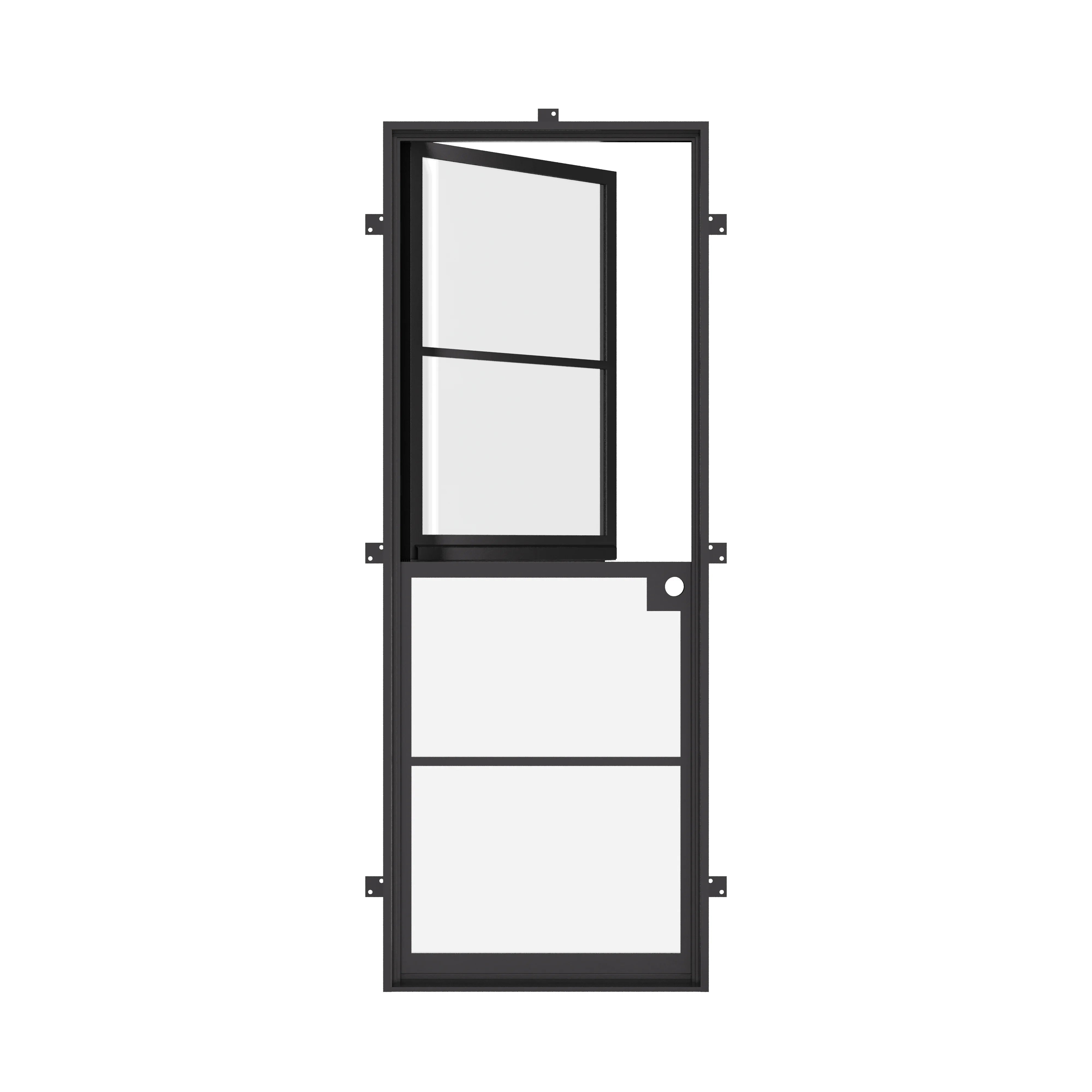 Air 4 Dutch single flat exterior door with narrow sightlines and sleek lines