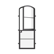 Air 4 Dutch single mini arch modern door, cold rolled steel and premium finish