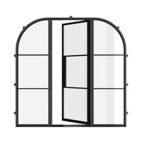 Air 4 Loop with Thermal Break and Side Windows - Single Flat by Pinky’s Iron Doors — home doors, view 3