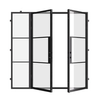 Air 4 with Thermal Break and Left Side Window - Double Flat | Standard Sizes