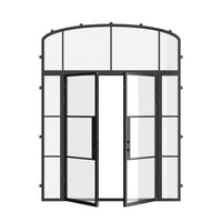Air 4 with Side Windows and Mini Arch Top Window - Double Flat | Standard Sizes