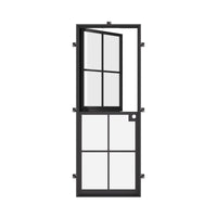 Air 5 Dutch with Thermal Break - Single Flat | Standard Sizes by Pinky’s Iron Doors — home doors, view 4