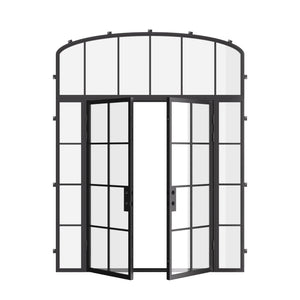 Air 5 with Side Windows and Mini Arch Top Window - Double Flat | Standard Sizes