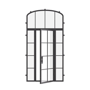 Air 5 with Side Windows and Mini Arch Top Window - Single Flat | Standard Sizes