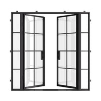 Air 5 with Side Windows - Double Flat Pre-Sale | Arriving: 01-03-2026 by Pinky’s Iron Doors — home doors, view 3