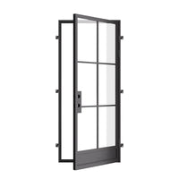 Air 7 with Thermal Break - Single Flat | Standard Sizes by Pinky’s Iron Doors — home doors, view 4