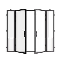 Air Grand with Side Windows - Double Flat | Standard Sizes by Pinky’s Iron Doors — home doors, view 3