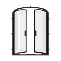 Air Lite - Double Mini Arch | Standard Sizes by Pinky’s Iron Doors — home doors, view 3