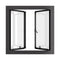 Air Window 0V 0H with Thermal Break - Double Casement Square | Standard Sizes