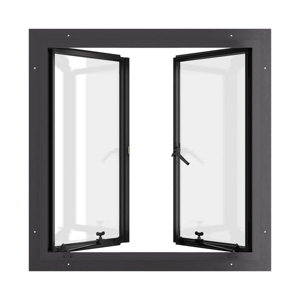 Air Window 0V 0H - Double Casement Square | Standard Sizes