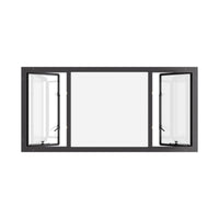 Air Window 0V 0H - Dual Single Casement | Standard Sizes