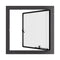 Air Window 0V 0H - Single Casement Square | Standard Sizes