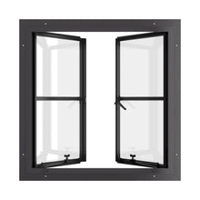Load image into Gallery viewer, Air Window 0V 1H with Thermal Break - Double Casement Square | Standard Sizes