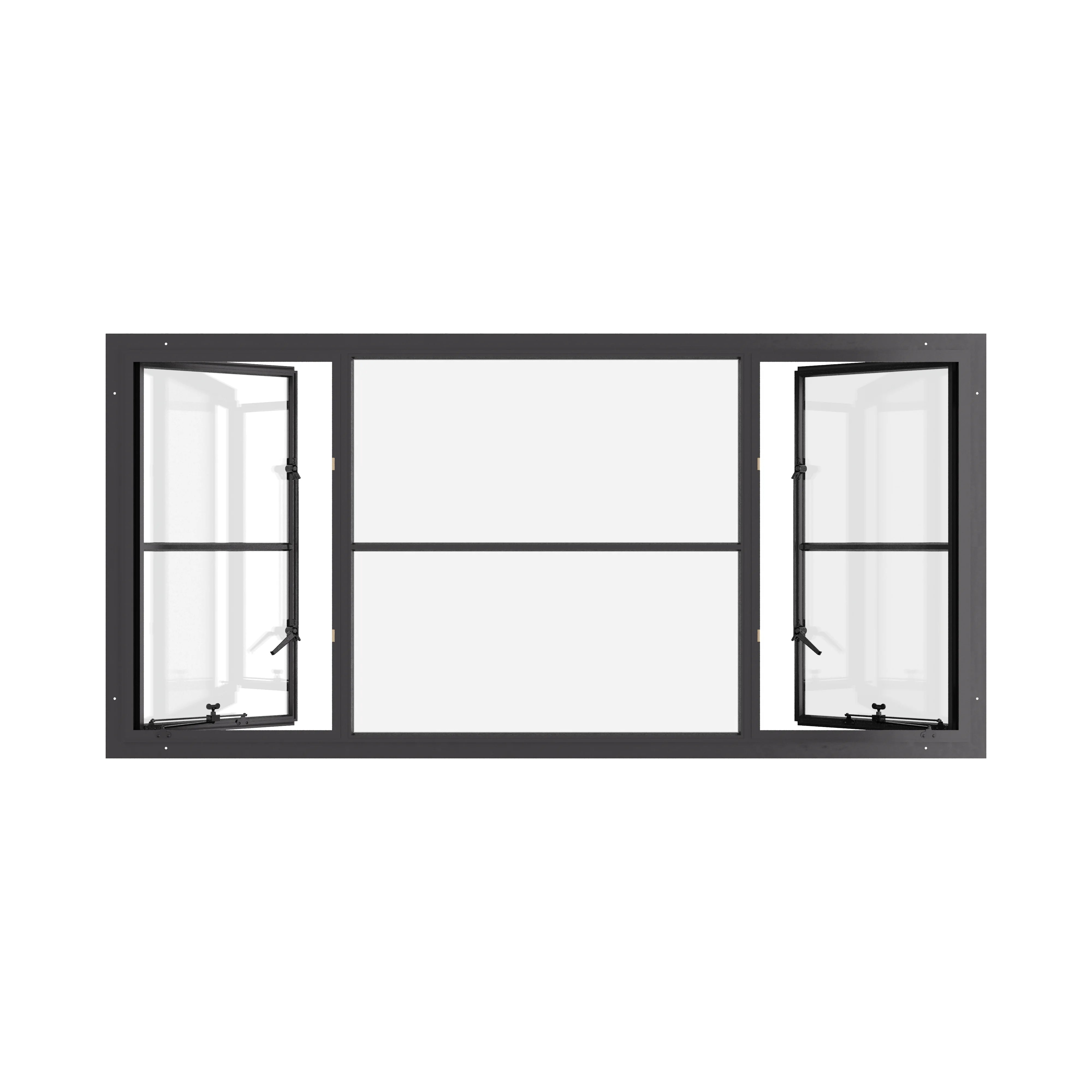 Air Window 0V 1H - Dual Single Casement | Standard Sizes