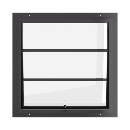 Air Window 0V 2H with Thermal Break and Ring Pull - Awning Square | Standard Sizes