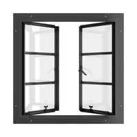 Air Window 0V 2H - Double Casement Square | Standard Sizes