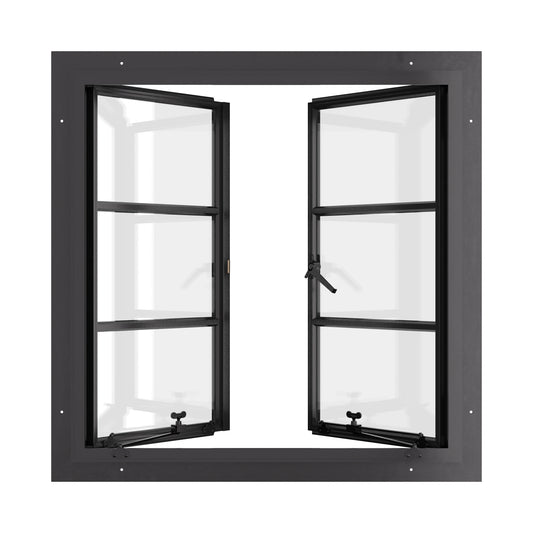 Air Window 0V 2H - Double Casement Square | Standard Sizes