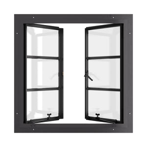 Air Window 0V 2H - Double Casement Square Pre-Sale | Arriving: 11-04-2025