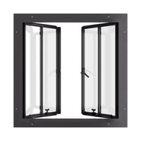 Air Window 1V 0H - Double Casement Square | Standard Sizes