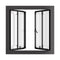 Air Window 1V 0H with Thermal Break - Double Casement Square | Standard Sizes