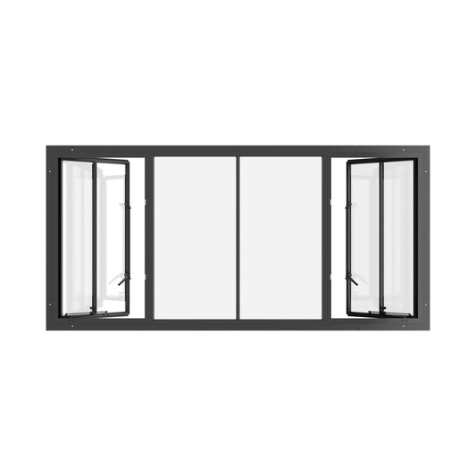 Air Window 1V 0H - Dual Single Casement | Standard Sizes