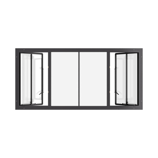 Air Window 1V 0H - Dual Single Casement | Standard Sizes