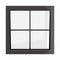 Air Window 1V 1H with Thermal Break and Ring Pull - Awning Square | Standard Sizes