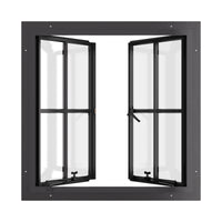 Air Window 1V 1H - Double Casement Square | Standard Sizes