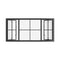 Air Window 1V 1H with Thermal Break - Dual Single Casement | Standard Sizes