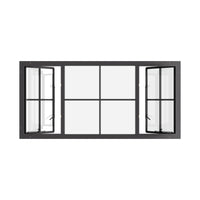 Air Window 1V 1H - Dual Single Casement | Standard Sizes