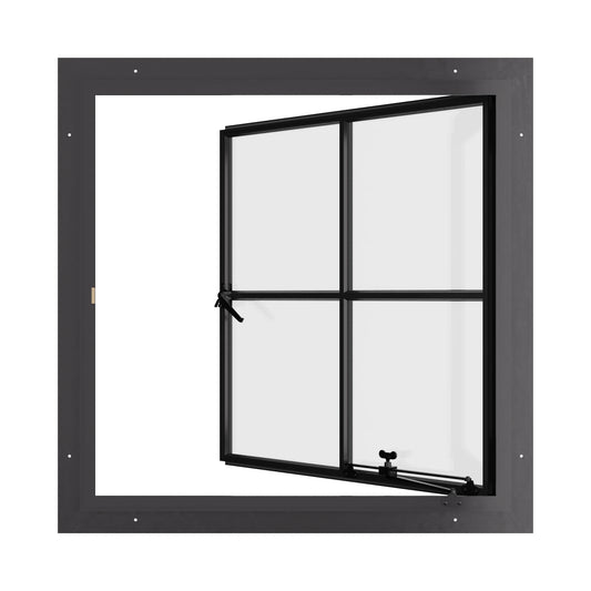 Air Window 1V 1H with Thermal Break - Single Casement Square | Standard Sizes