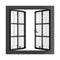 Air Window 1V 2H with Thermal Break - Double Casement Square | Standard Sizes